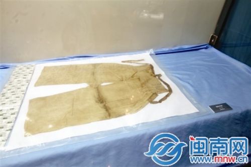 南宋提花开裆裤