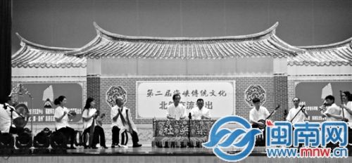 台湾北管艺人表演