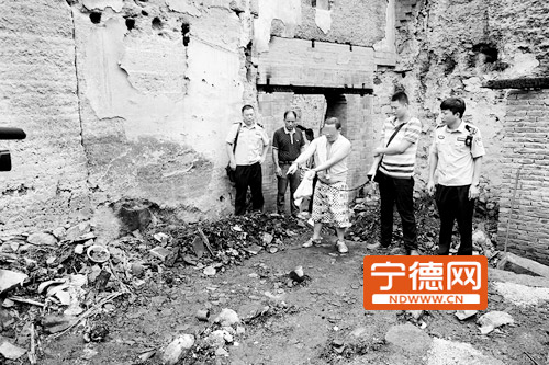 犯罪嫌疑人指认现场