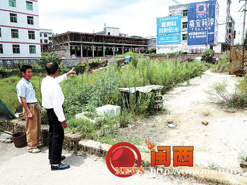 办公楼已变成平地