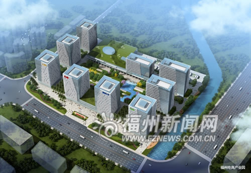 福州电子产业园效果图