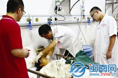 乘客王梅珠伤情较重，被送入ICU病房