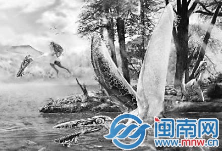 阿凡达伊卡兰翼龙生态复原图