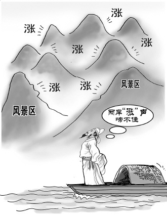 旅游景区门票涨价