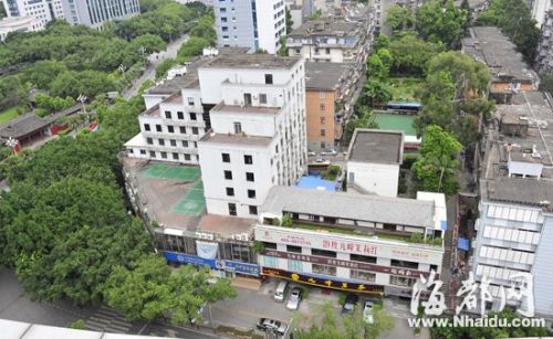 华林路与鼓屏路交叉口，省农业厅宿舍周边房屋将拆迁