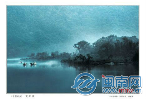 参展作品《水墨杨家溪》 夏阳摄
