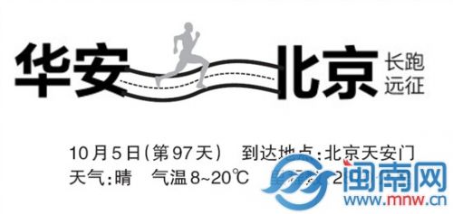 华安到北京长跑远征