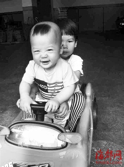 发病前,活泼可爱的恒恒