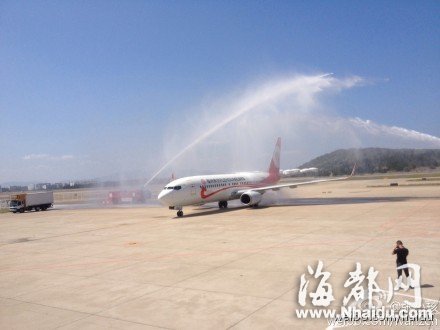 福州航空首架飞机落地长乐 10月中下旬首飞