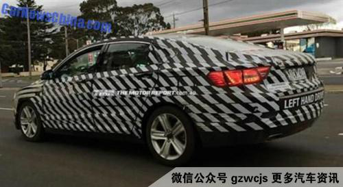 &nbsp;吉利GC9路试图