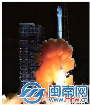 昨凌晨，飞行试验器在西昌卫星发射中心发射升空