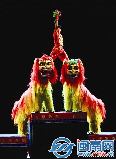 舞狮表演《中国梦》