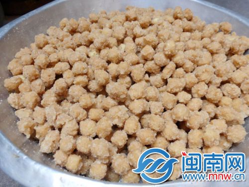 刚做好的“咸新娘仔”