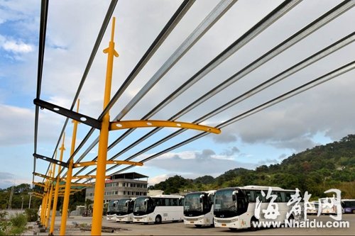 齐安公交总站的充电设备(资料图)