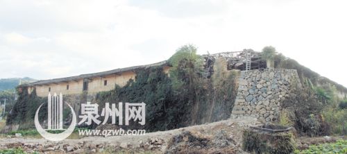 夕阳下的大兴堡