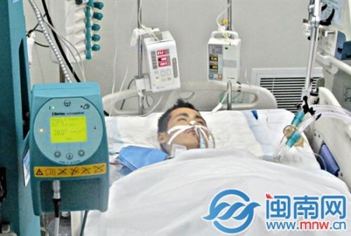 毛智平还未脱离生命危险
