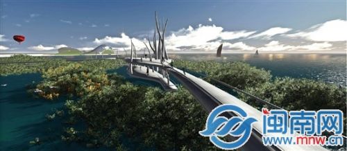 红树林复合观景台，可以做亲水旅游（设计图）