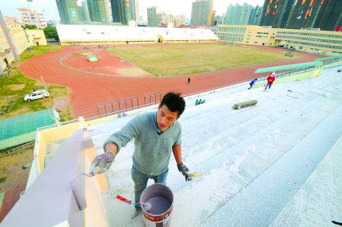 体育场改造工程接近尾声