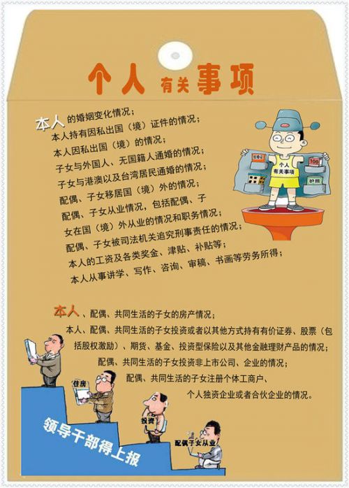 揭密中组部如何抽查官员个人事项报告