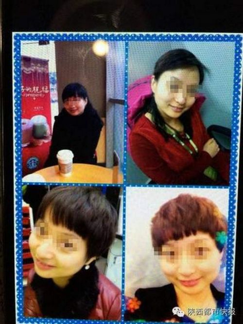 华山跳崖一家4口女主人生活照曝光