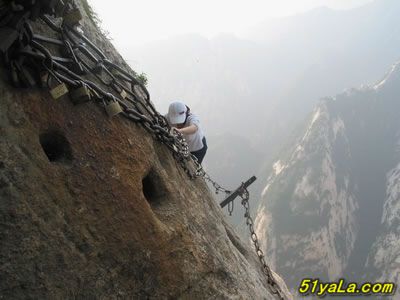 中国八大恐怖悬空栈道