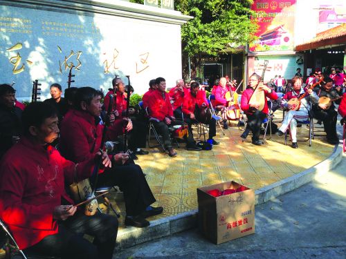 玉湖社区首届读书节开幕