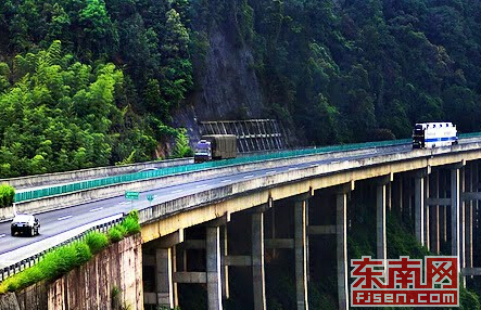 福银高速公路三明尤溪洋中段（资料图）