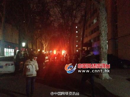 山东一高校女生宿舍发生大火