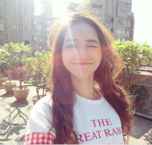 武汉大学混血校花王维琳图片 台湾美女清纯私