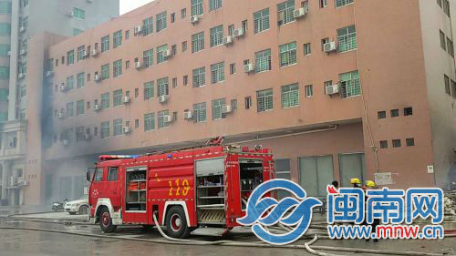 南安铭盛陶瓷发生火灾