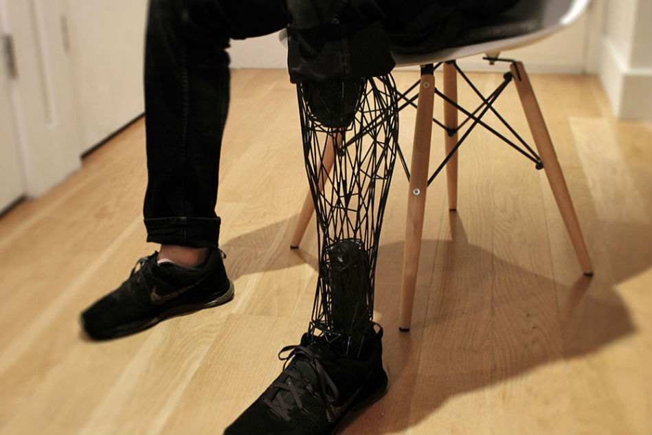 3D打印超輕假肢功能強(qiáng)大時(shí)尚感十足成本低廉效果圖