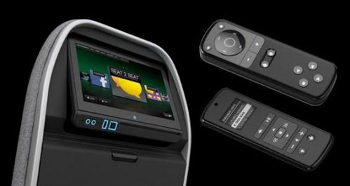 松下13.3英寸飞机座椅娱乐系统可为手机充电