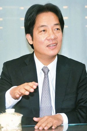 领表攻2016“大选”？赖清德：没这打算（图）