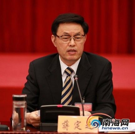 原海南省长蒋定之当选江苏省人大常委会副主任