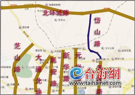 建议丹霞路北段拓宽改造