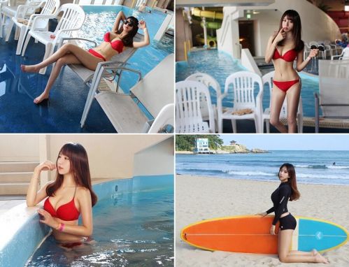 韩国最美体育老师入选美式足球队教练 惊艳私