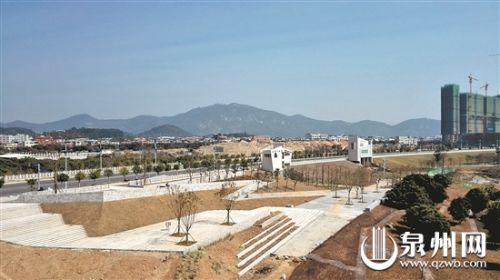 江滨公园西入口实景图