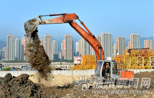 南江滨生态公园近期进场动建