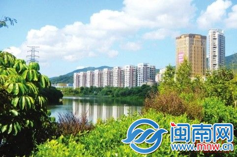 绶溪沿线已经成为都市绿心(资料图）