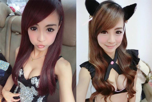 台湾人气嫩模蔡小佩海量性感照 被吐槽表情姿势都一样