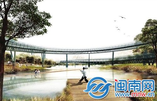 梅峰山地公園入口景觀(效果圖)