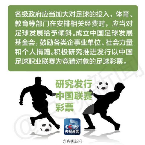 足球改革方案出台:目标是举办世界杯