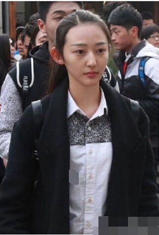 北影艺考女神孙瑞梓照片 妹纸太美考生拒与其同场