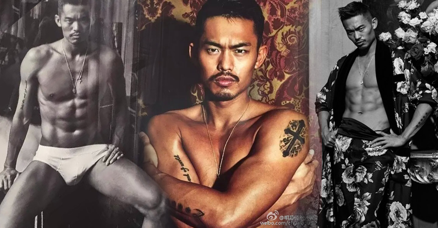 林丹大尺度寫真性感寫真展完美肌肉身材 私密暴露床照誘惑