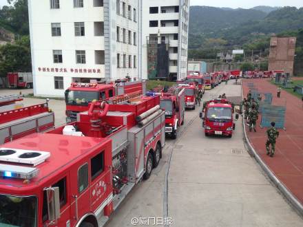 今天下午已从古雷撤回厦门