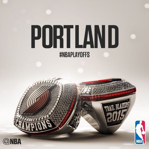 2015NBA总冠军戒指设计图曝光 季后赛16支球