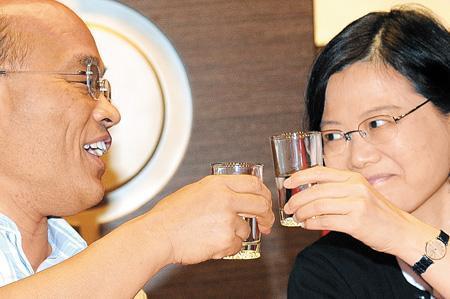 蔡英文加速派系整合 拜会苏贞昌试解苏蔡心结