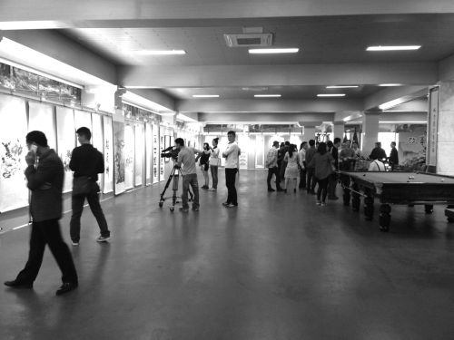 石狮企联首次举办书画展