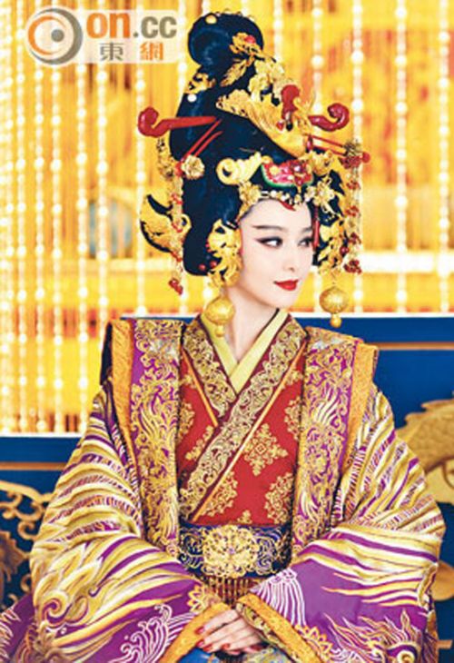 范冰冰主演的《武则天》开播以来一直有不少捧场客。
