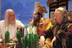 網(wǎng)友神級PS西游記遇上霍比特人 玉皇大帝與甘道夫同桌喝啤酒